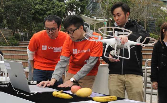 DJI hợp tác Microsoft tạo ra AI drone có thể nhận diện hoa quả và nhiều thứ khác nữa