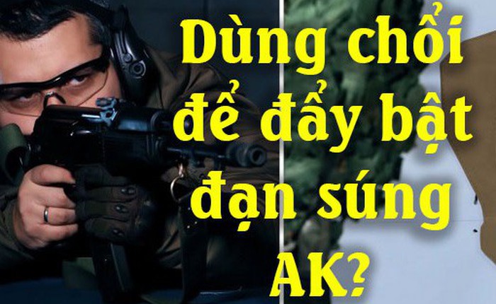 [Vietsub] Vén màn bí ẩn: Dùng chổi che chắn thì sẽ an toàn trước đạn 5.45 mm của súng AK?