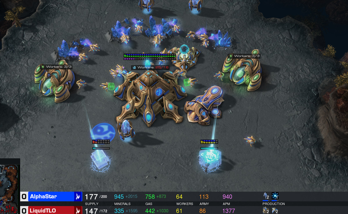 AI của Google DeepMind thách đấu cao thủ StarCraft II, thắng 10 trên 11 ván