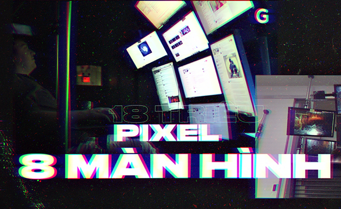 Tôi mua về bộ 8 màn hình với 18 triệu pixel, dùng thử xem nó thế nào và đây là kết quả