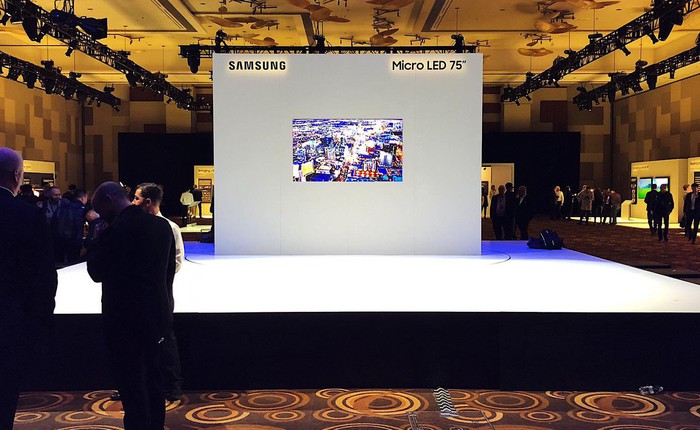 [CES 2019] Samsung giới thiệu màn hình công nghệ Micro LED thế hệ thứ hai kích cỡ siêu khủng lên tới 219 inch