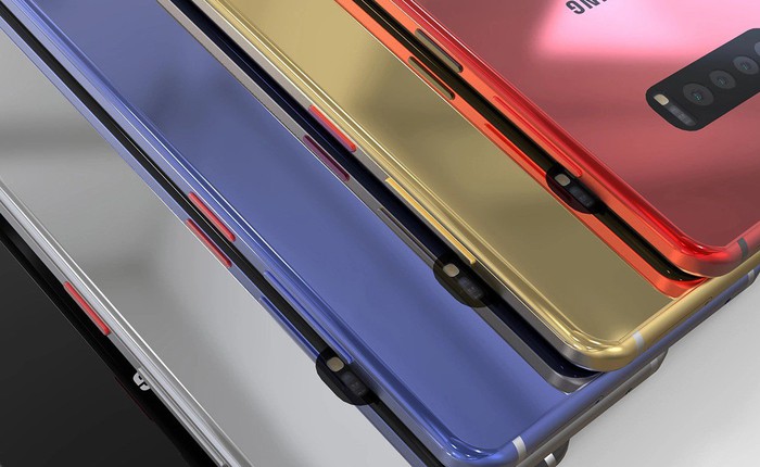 Samsung Galaxy S10 xuất hiện tuyệt đẹp trong bộ ảnh render mới