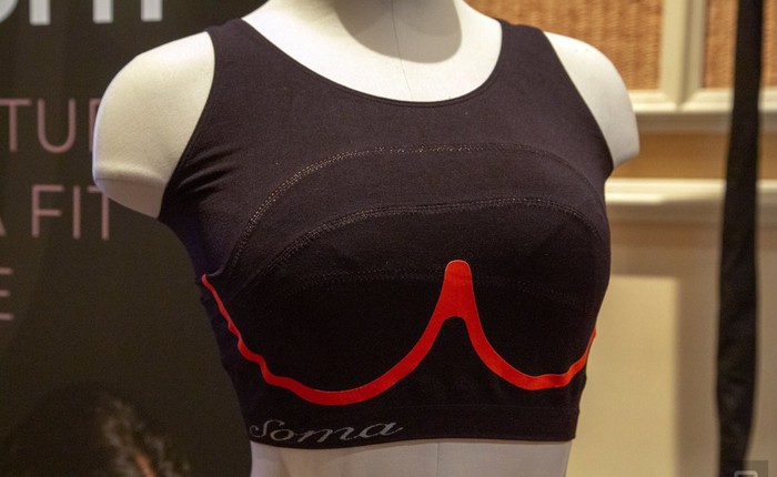 [CES 2019] Với áo ngực thông minh của Soma, bạn không bao giờ phải lo chuyện mua nhầm size nữa