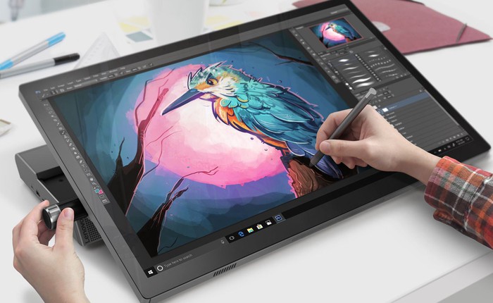 Cạnh tranh với Microsoft Surface Studio 2, Lenovo ra mắt Yoga A940: Chip thế hệ 8, giá rẻ hơn đáng kể