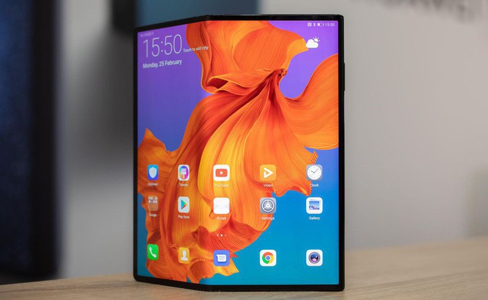 Smartphone màn hình gập Mate X của Huawei cuối cùng cũng chính thức ra mắt, giá 2.400 USD