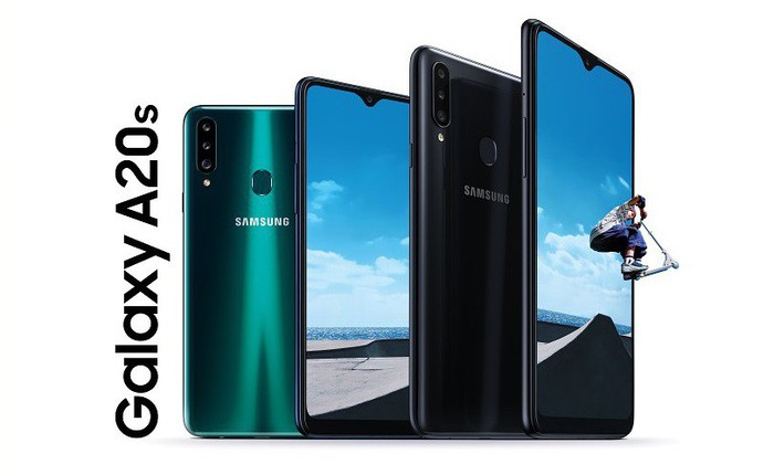 Samsung ra mắt Galaxy A20s: Nâng cấp camera, màn LCD 6.5 inch, giá từ 4.4 triệu