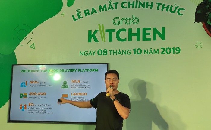 Grab đưa mô hình GrabKitchen về Việt Nam: "bếp tập trung" thời 4.0, rút ngắn thời gian shipper đi mua và giao