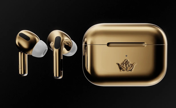 Caviar ra mắt phiên bản AirPods Pro bằng vàng 18 carat, giá hơn 1,5 tỷ VNĐ