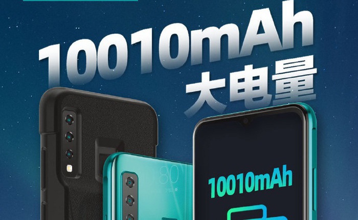 Hãng Trung Quốc ra mắt smartphone pin 10000mAh