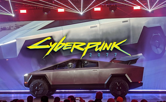 Tin đồn: Cybertruck sắp về đội của tựa game bom tấn Cyberpunk 2077, dự kiến ra mắt ngay trong năm sau