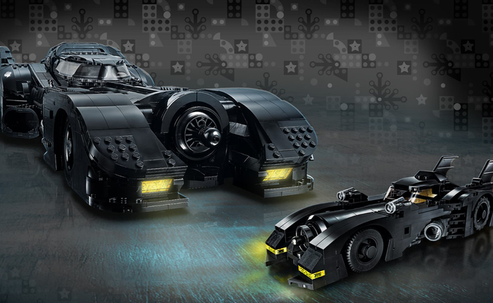 Lego ra mắt bộ sản phẩm xe Batmobile kỷ niệm bộ phim Batman năm 1989, có tới 3306 mảnh ghép