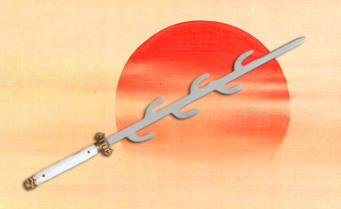 Giải mã bí ẩn ngàn năm về thanh kiếm 7 nhánh huyền thoại của Nhật Bản