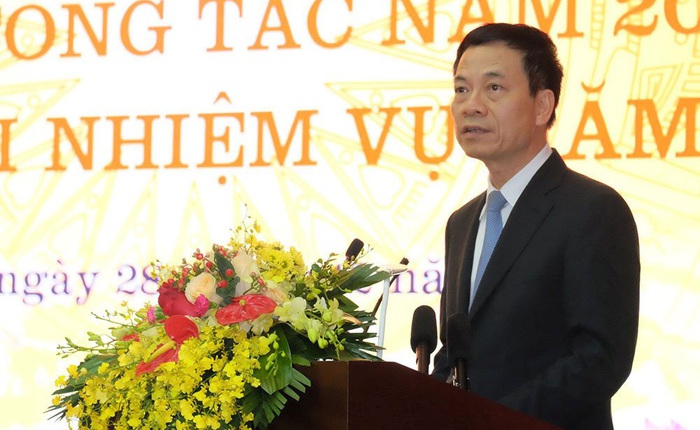Bộ trưởng Nguyễn Mạnh Hùng: "Năm 2020 sẽ là năm chuyển đổi số quốc gia để tiến tới một Việt Nam số"