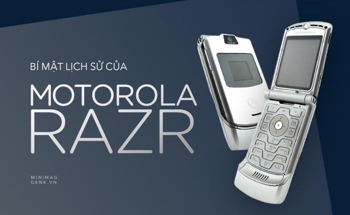 Bí mật lịch sử của Motorola Razr: Chiếc điện thoại xuất sắc đầu tiên của thiên niên kỷ