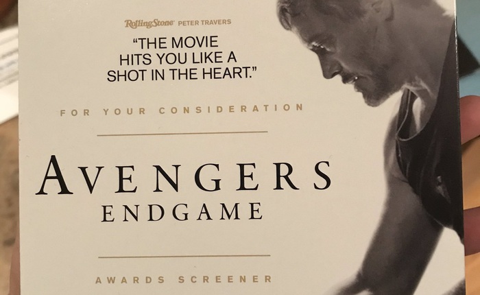 Marvel chính thức gửi screener Avengers: Endgame cho hội đồng Oscar 2020, cuộc chạy đua tượng vàng bắt đầu!