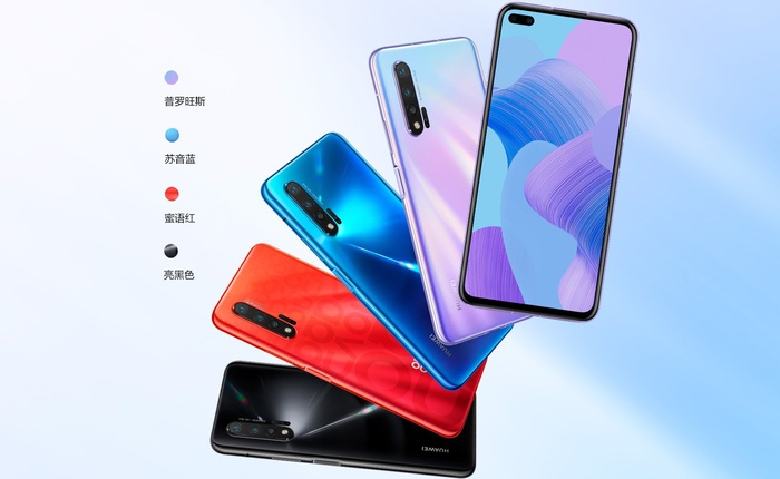 Huawei Nova 6 ra mắt: Đứa con lai giữa Galaxy S10+ và P30 Pro, hỗ trợ 5G