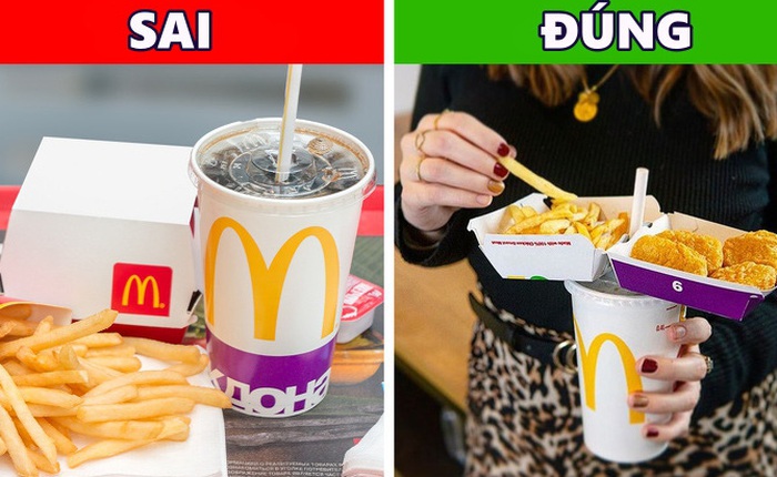 Nghe McDonalds hé lộ cách ăn đồ ăn nhanh “đúng chuẩn”, hóa ra bao nhiêu năm nay chúng ta đều sai hết rồi?