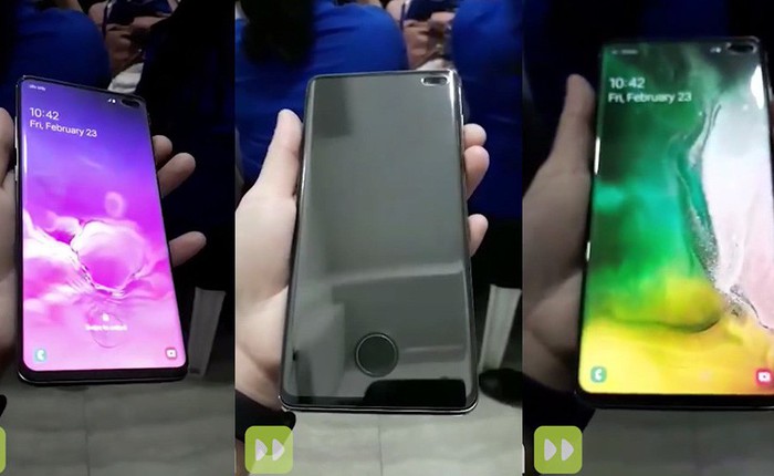 Galaxy S10 Plus lộ video trên tay, xác nhận cảm biến vân tay không hoạt động với miếng dán màn hình