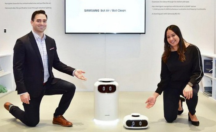 Điểm danh loạt robot và nền tảng thông minh vừa được Samsung trình diễn Triển lãm công nghệ nhà bếp và phòng tắm