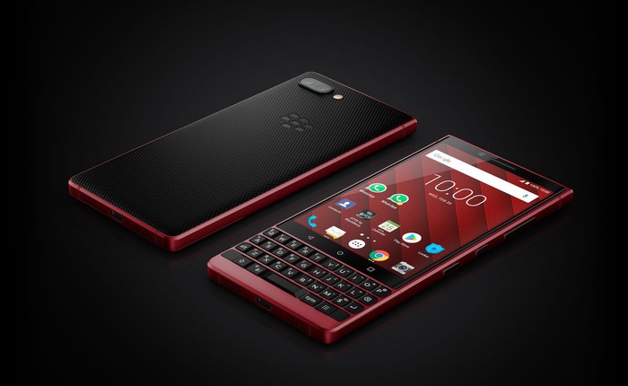 [MWC 2019] Các hãng thi nhau ra mắt sản phẩm đột phá, BlackBerry chỉ biết lặng lẽ bổ sung phiên bản màu đỏ cho Key2