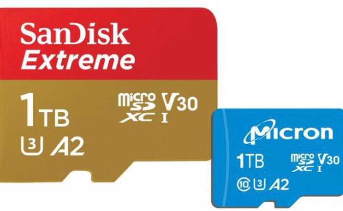 [MWC 2019] Micron và SanDisk ra mắt thẻ nhớ microSD dung lượng 1TB
