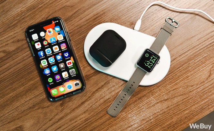 Không cần đợi AirPower nữa, chi chưa tới 600.000 đồng là có ngay bộ phụ kiện sạc không dây cho cả iPhone, AirPods và Apple Watch rồi