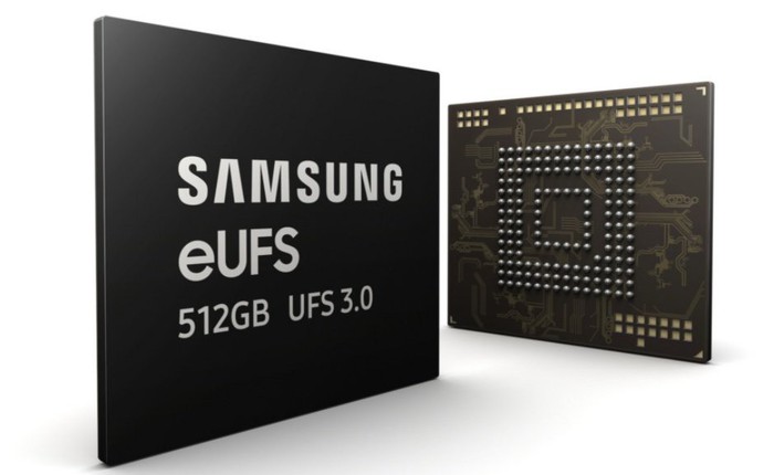 Samsung "trình làng" chip nhớ tích hợp công nghệ eUFS 3.0: Nhanh gấp đôi thế hệ cũ, copy phim Full HD chỉ mất có 3 giây