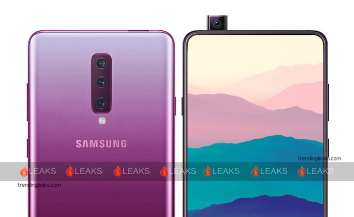 Samsung Galaxy A90 sẽ có camera thò thụt, và đây là concept đầu tiên