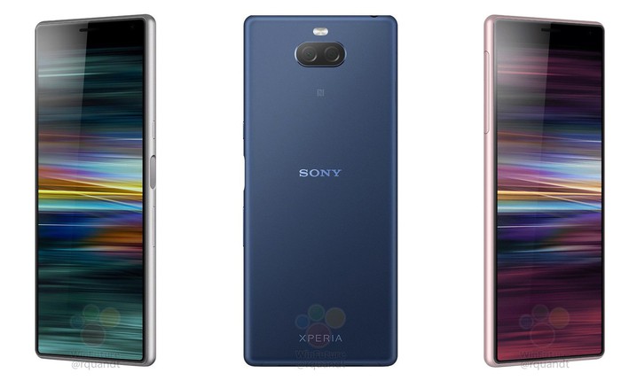 Sony Xperia XA3 lộ diện với thiết kế cằm mỏng trán dày hệt như Bphone 3, màn hình tỷ lệ 21:9