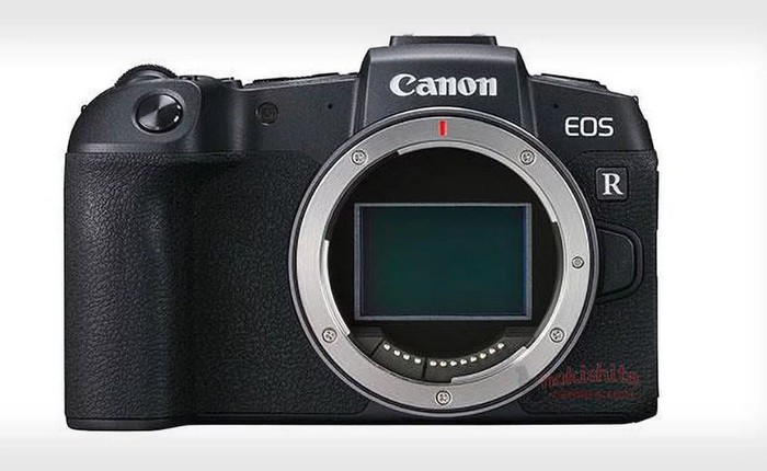 Lộ ảnh thiết kế và cấu hình máy ảnh tầm trung Canon EOS RP: 6D Mark II dạng không gương lật?