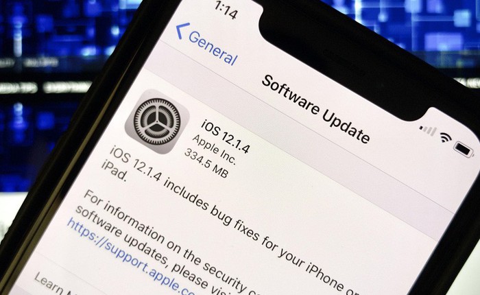 Apple tung ra iOS 12.1.4 bịt lỗ hổng nghe lén bằng FaceTime