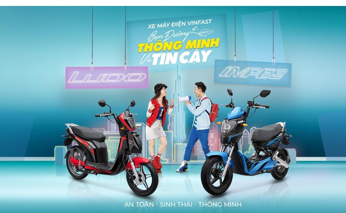 VinFast Impes và Ludo - Bộ đôi xe máy điện “quốc dân” của Việt Nam