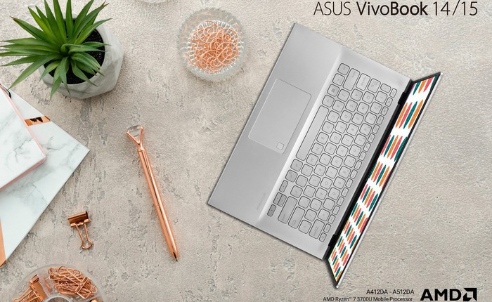 Trải nghiệm vi xử lí thế hệ mới của AMD cùng bộ đôi ultrabook đa sắc màu ASUS Vivobook A 2019