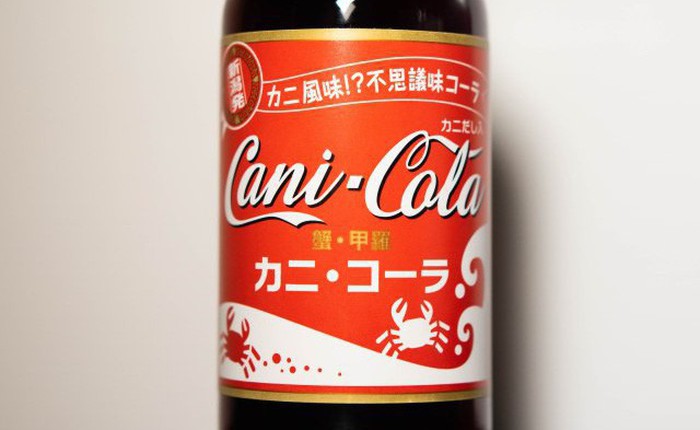 Một công ty Nhật vừa ra mắt Coca-cola vị cua, 62.000 đồng cho chai 200ml