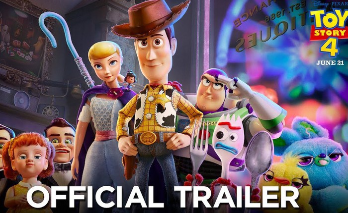 Với trailer Toy Story 4, Disney-Pixar khẳng định họ vẫn tạo ra được những sản phẩm đi vào lòng người