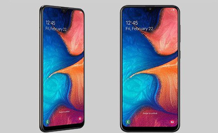 Samsung Galaxy A20 chính thức lên kệ tại Việt Nam, màn hình Infinity-V 6.4 inch, cam kép, pin 4.000mAh, giá 4,19 triệu