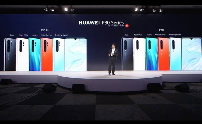 Huawei P30 và P30 Pro ra mắt với camera đỉnh cao: 4 camera, chụp thiếu sáng siêu "khủng", độ nhạy sáng cao hơn cả máy ảnh, zoom 50X