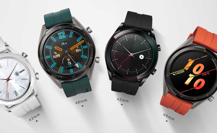 Huawei trình làng thêm bản Active Editon và Elegant Edition cho đồng hồ thông minh Watch GT