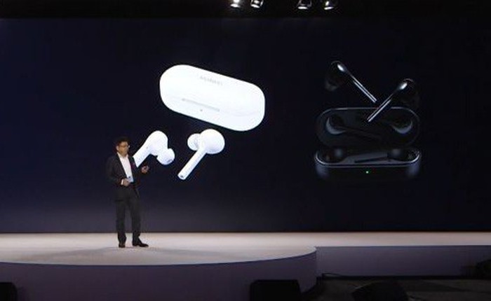 Huawei trình làng tai nghe không dây FreeBuds Lite, bản sao của Apple AirPods 2