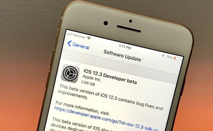 Apple tung ra bản beta đầu tiên của iOS 12.3 với ứng dụng TV mới