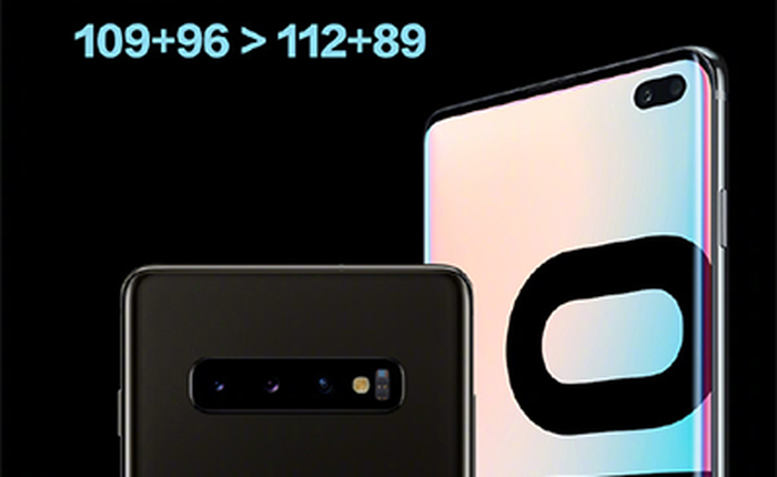 Samsung dùng phép tính lớp 2 để chứng minh Galaxy S10+ chụp đẹp hơn P30 Pro