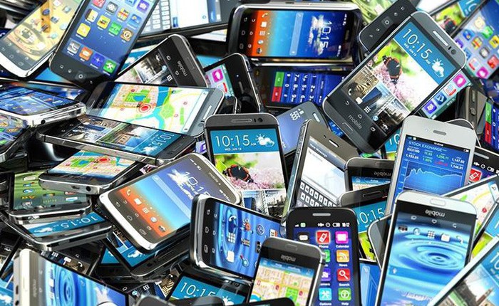 1 tấm ảnh GIF tóm gọn 24 năm thị trường di động: Samsung và Apple đã đá bay tượng đài Nokia, Motorola như thế nào