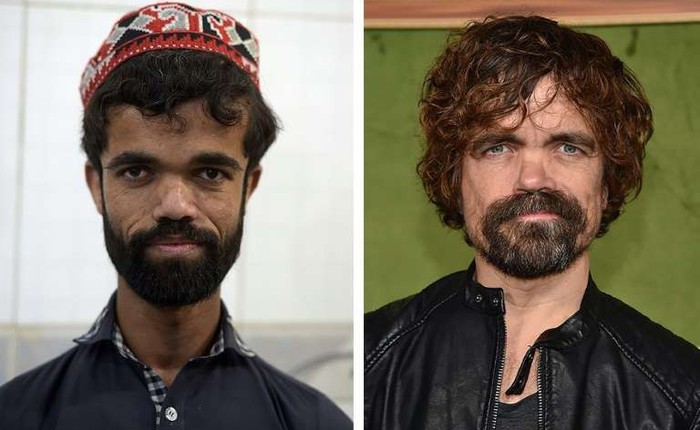 Anh bồi bàn Pakistan bỗng dưng nổi tiếng vì có ngoại hình giống hệt tài tử 1,35m trong 'Game Of Thrones'