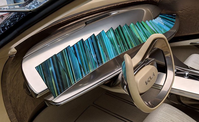 Chiêm ngưỡng concept xe KIA cực dị: có tới 21 màn hình điều khiển