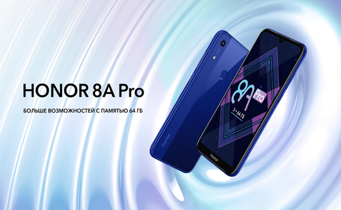 Honor 8A Pro ra mắt: Chip Helio P35, RAM 3GB, giá 5 triệu đồng