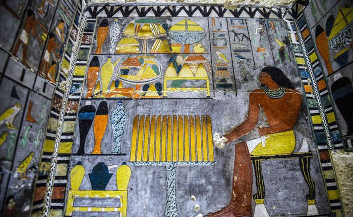 Khai quật 2 lăng mộ Ai Cập kỳ lạ nhất lịch sử: sau 4000 năm mà nước sơn vẫn còn như mới