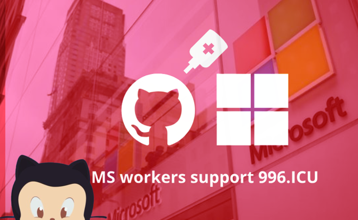 Trước nguy cơ dự án 996 bị chặn truy cập ở Trung Quốc, hàng chục nhân viên Microsoft yêu cầu công ty ủng hộ dự án này
