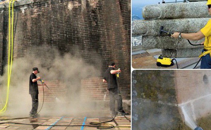 Công nghệ Steam Cleaning liệu có làm hỏng di tích? Yên tâm, hàng trăm công trình lịch sử đã được thử trước rồi