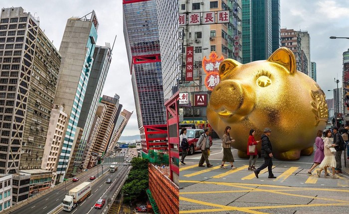 Chiêm ngưỡng một Hồng Kông "ảo lòi" qua con mắt của nghệ sĩ siêu thực