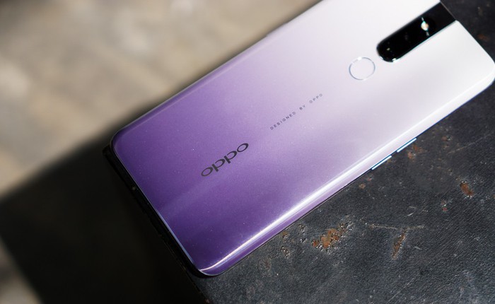 Cận cảnh Oppo F11 Pro Xám Tinh Vân: màu mới, gấp đôi bộ nhớ trong, giá vẫn 8,49 triệu đồng